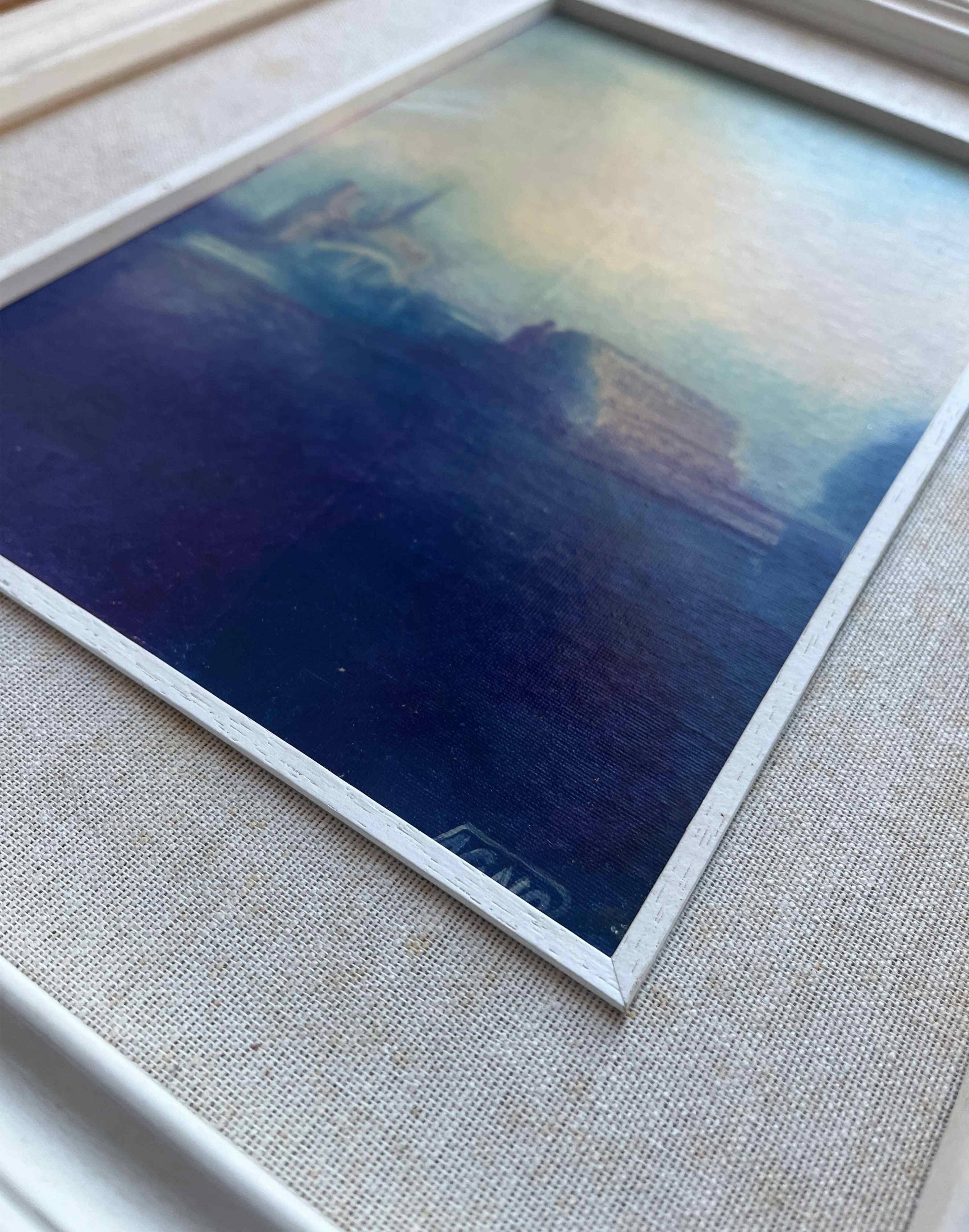 HST/P painting "Notre Dame de Paris" by Franco Pagnetti from Pesaro