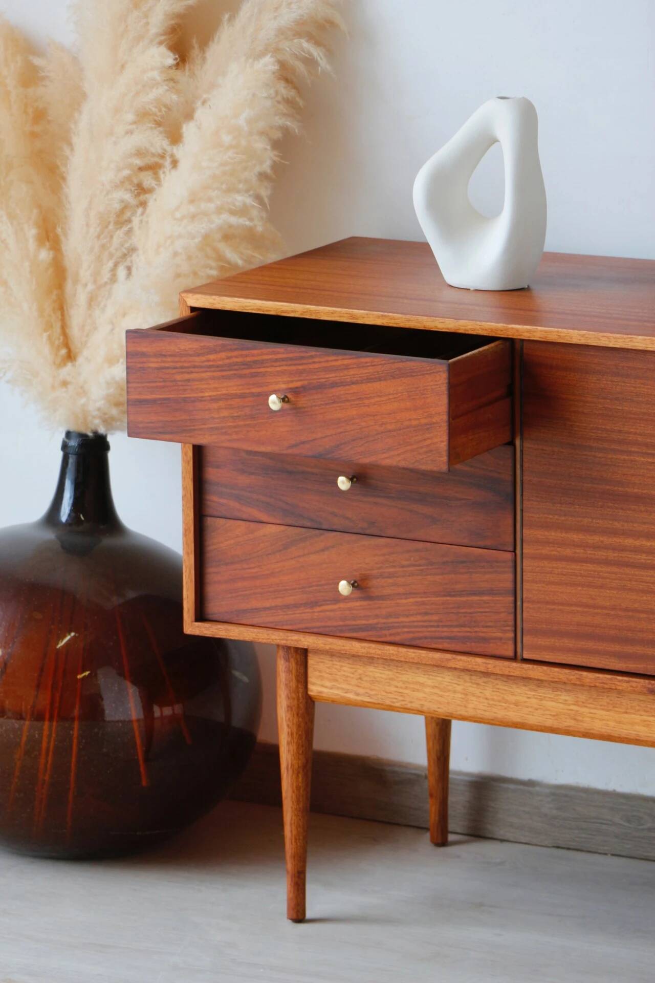 Rosewood mahogany enfilade Uniflex (1960) – Vintage furniture