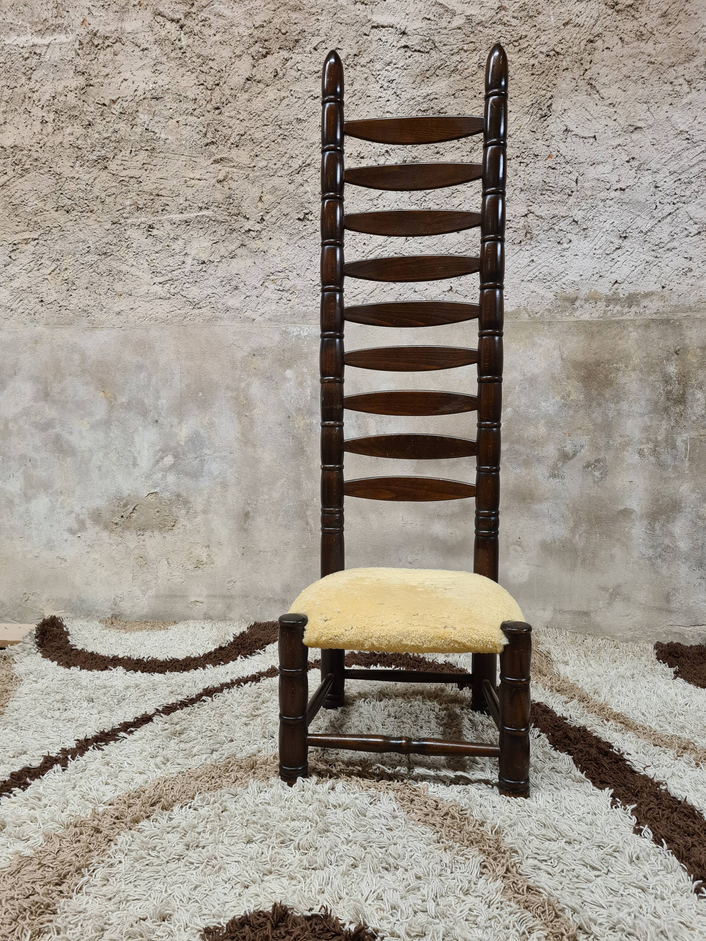 Vintage 1960s Safari Hall Chair