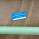 Vintage Beilrode (Germany) kindergarten chair | Almond green metal