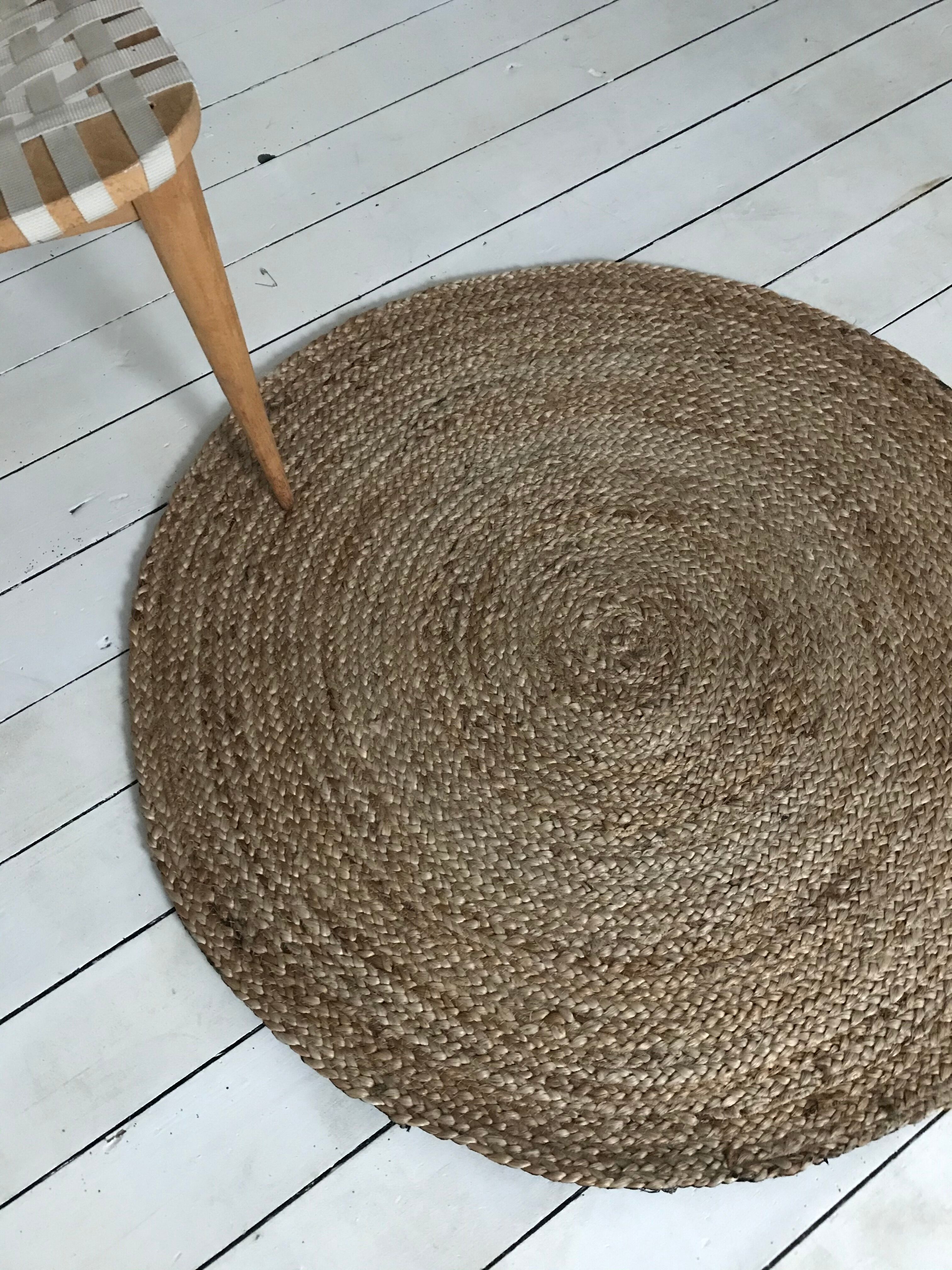 Tapis en corde rond 93cm