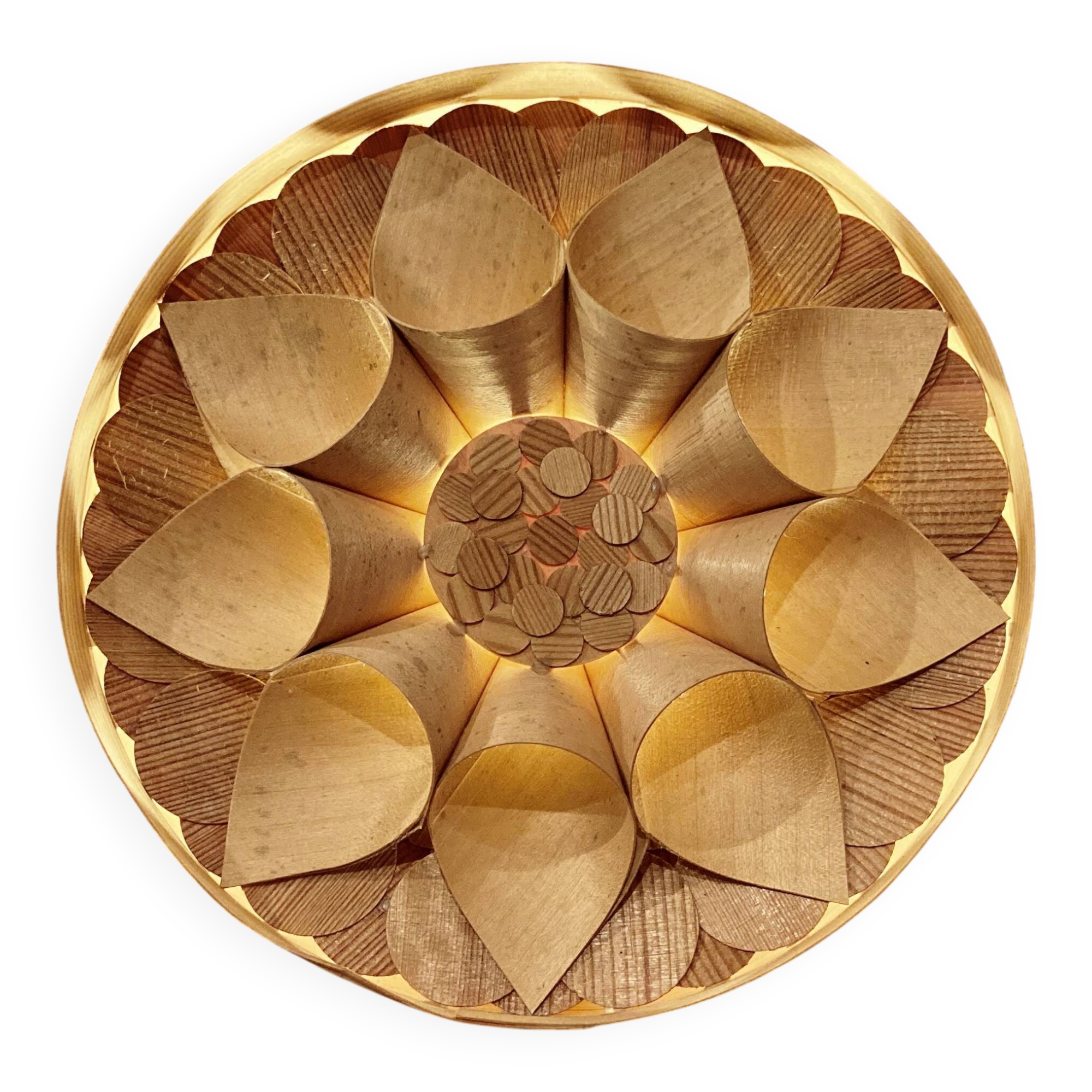 ELEGANT SCANDINAVIAN DESIGN WALL LIGHT 1950.
