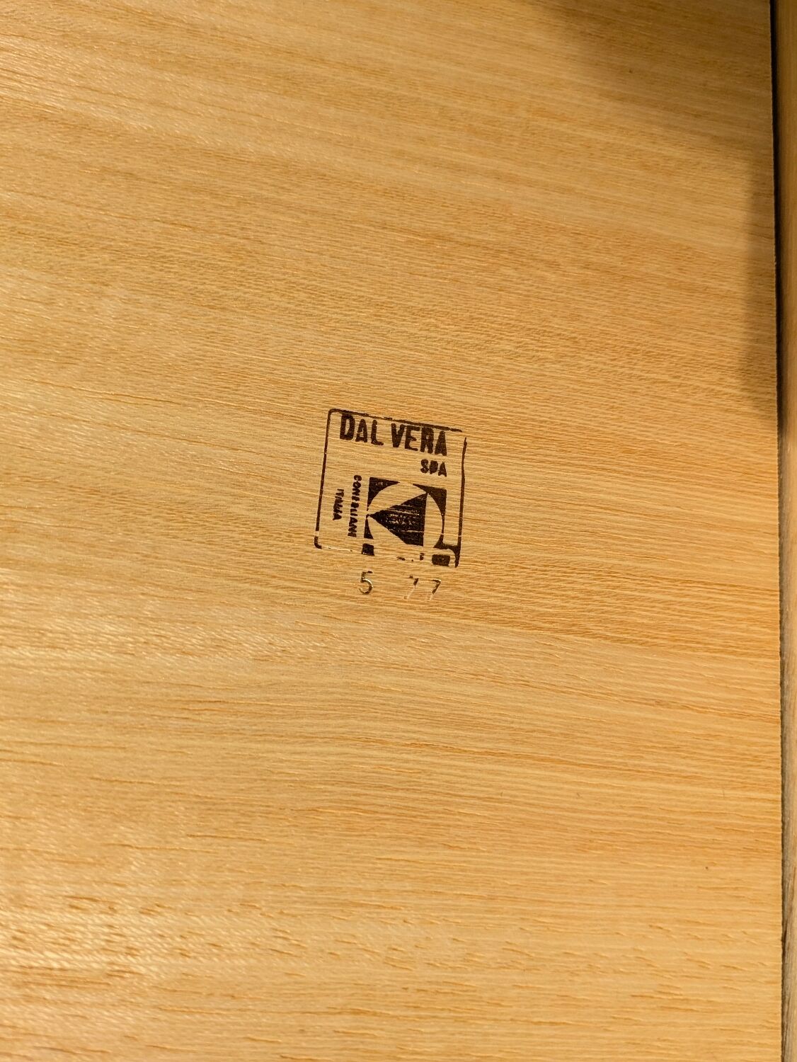 Low buffet / sideboard Dal Vera bamboo rattan vintage 1970s