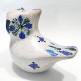 Owl ceramic by Aldo Londi for Bitossi rare 1950
