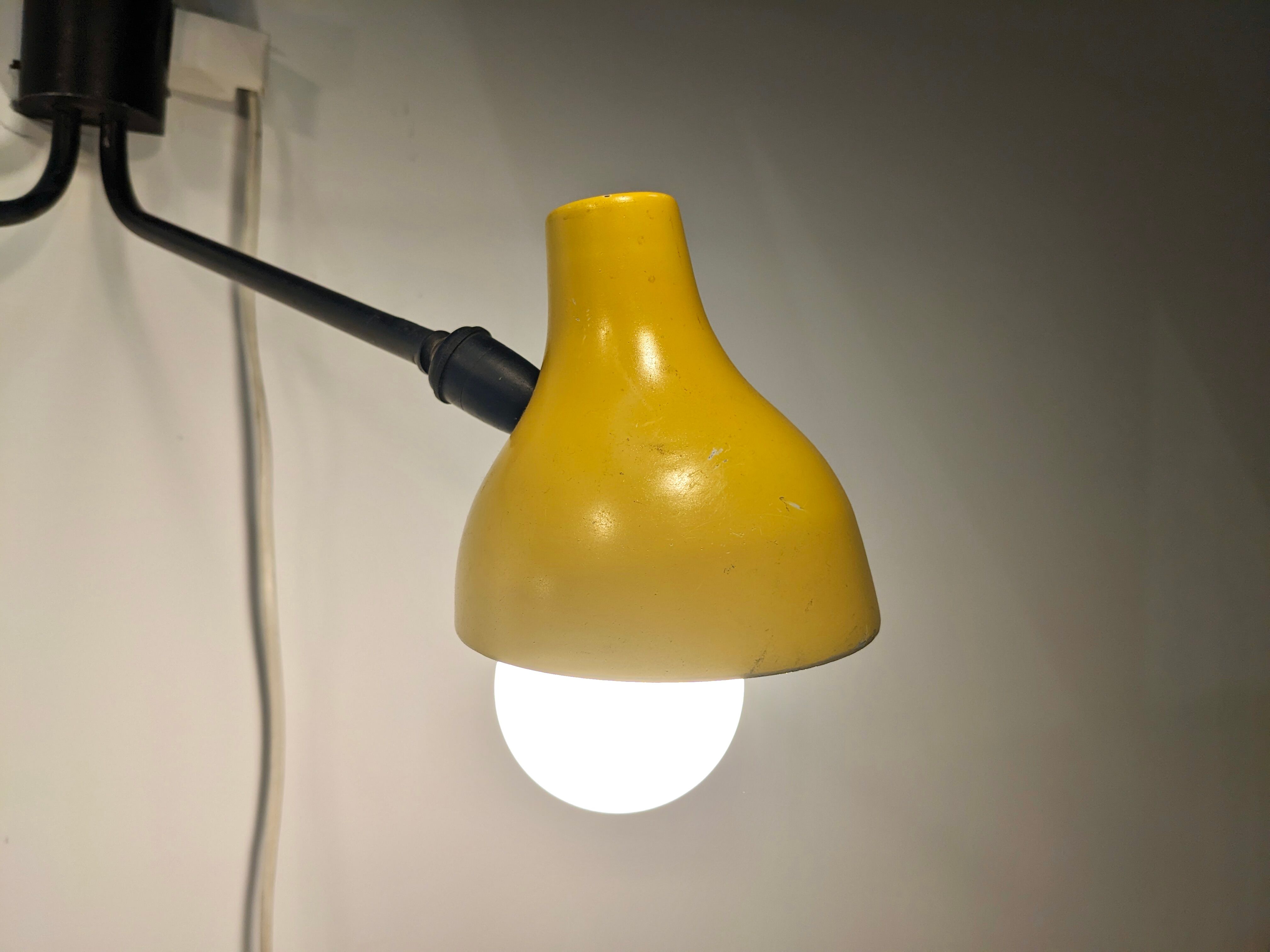 Robert Mathieu 4-arm wall lamp