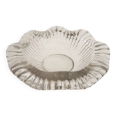 Old large bowl in crystal or glass