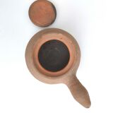 Ancient terracotta "devil" casserole