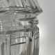 Joseph Simon Art Deco vase in clear cut crystal, ca 1925