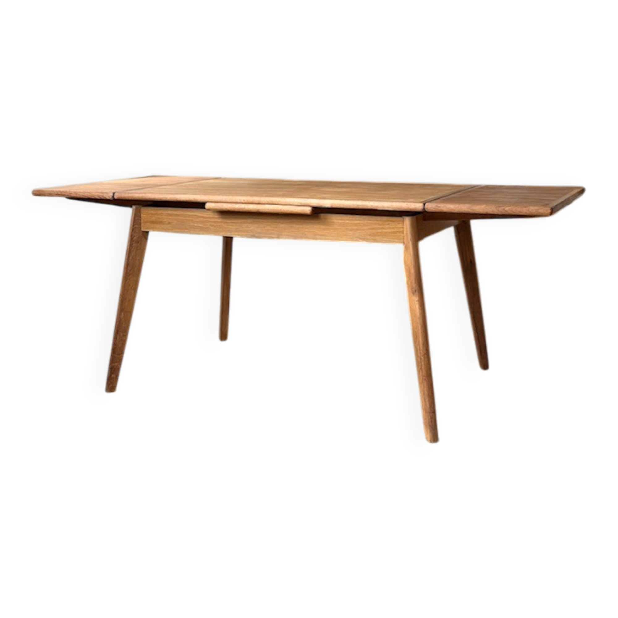 Oak table with extensions