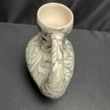 Small ceramic goat figurine with green Cyprus decoration, 20th century