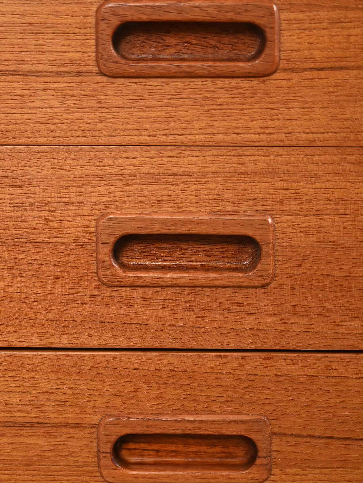 Elegant-lined Scandinavian 1960s sideboard