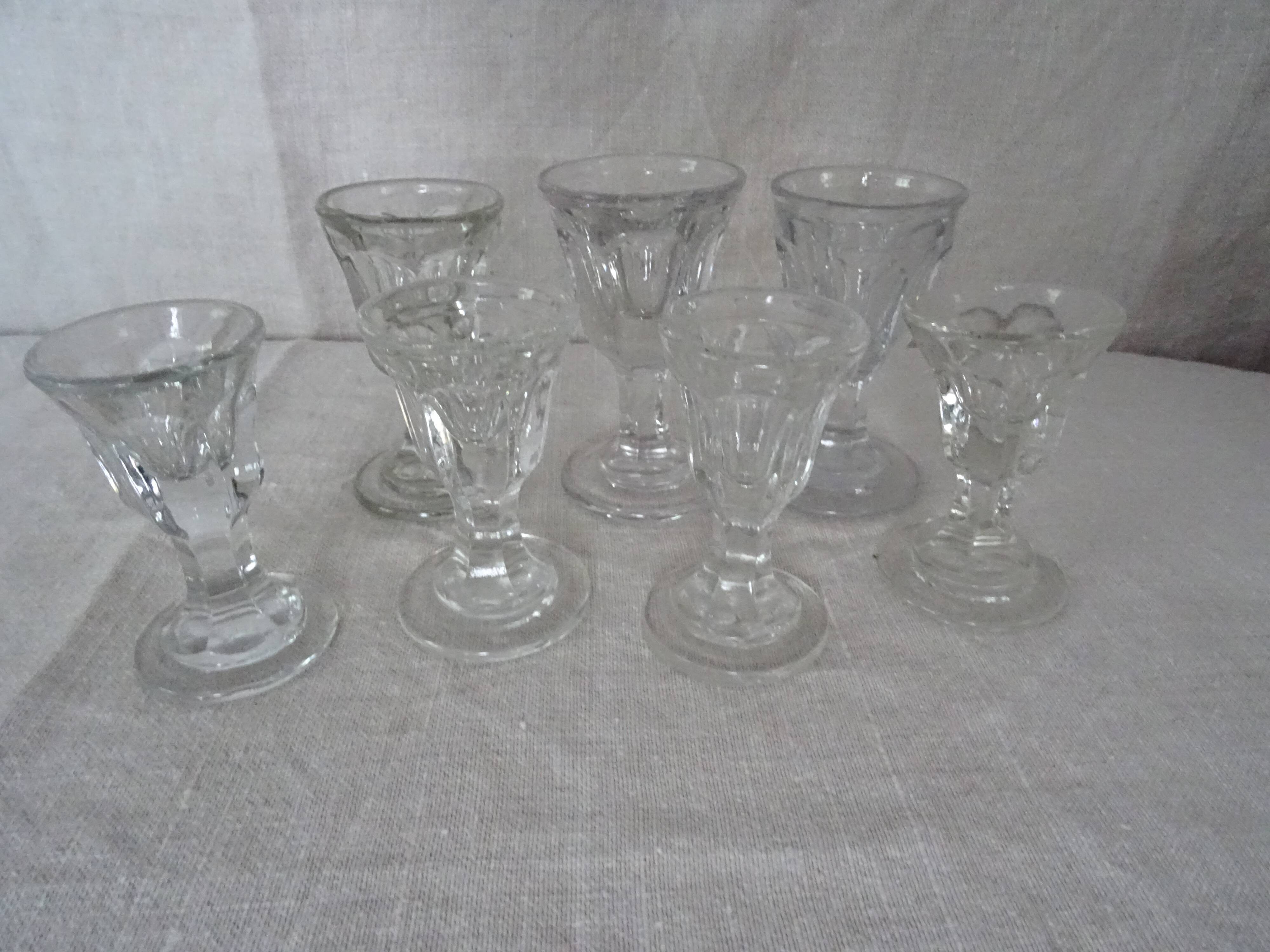 7 thick old deceptive lenses 19th gbc