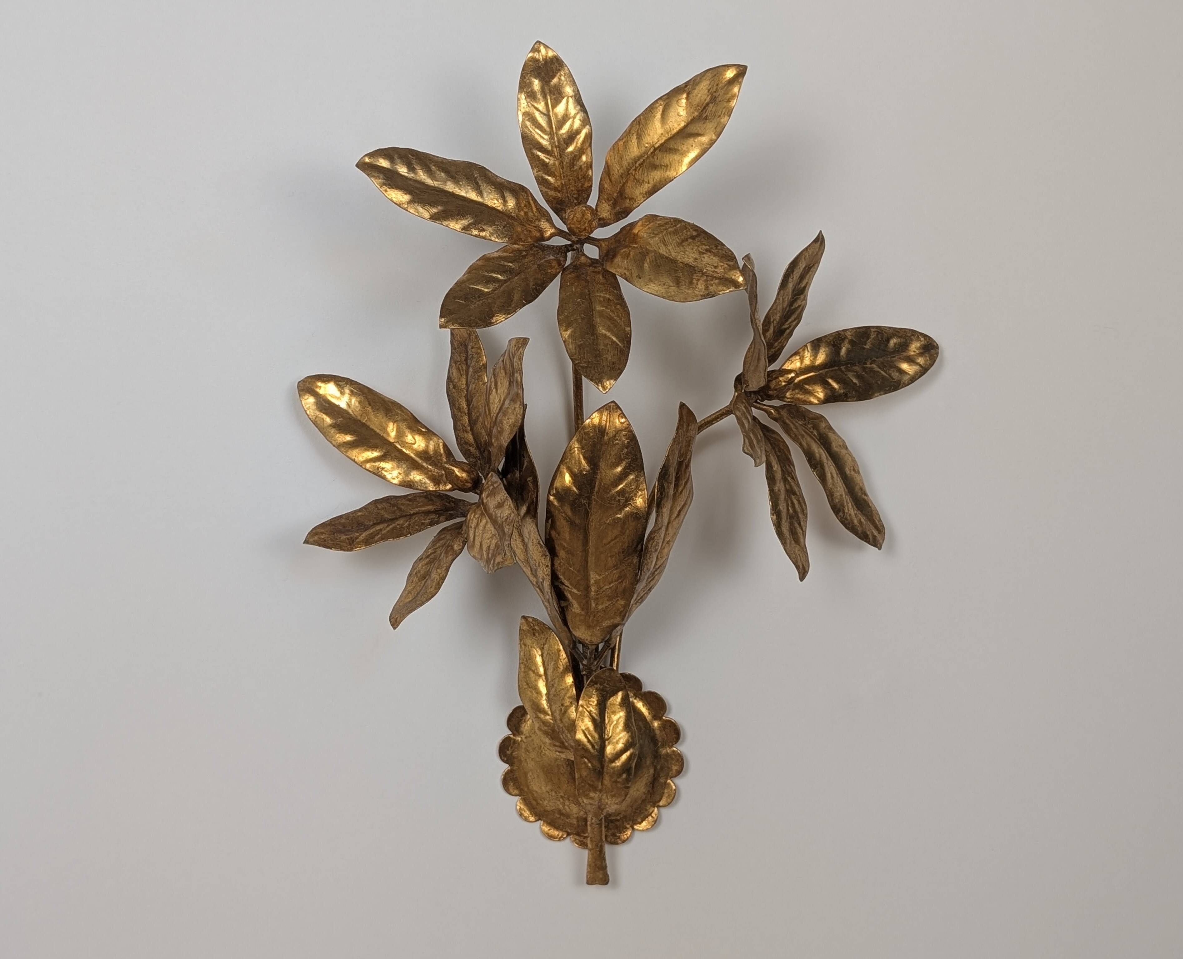 Golden leaf applique Hans Kögl