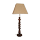 Twisted foot lamp
