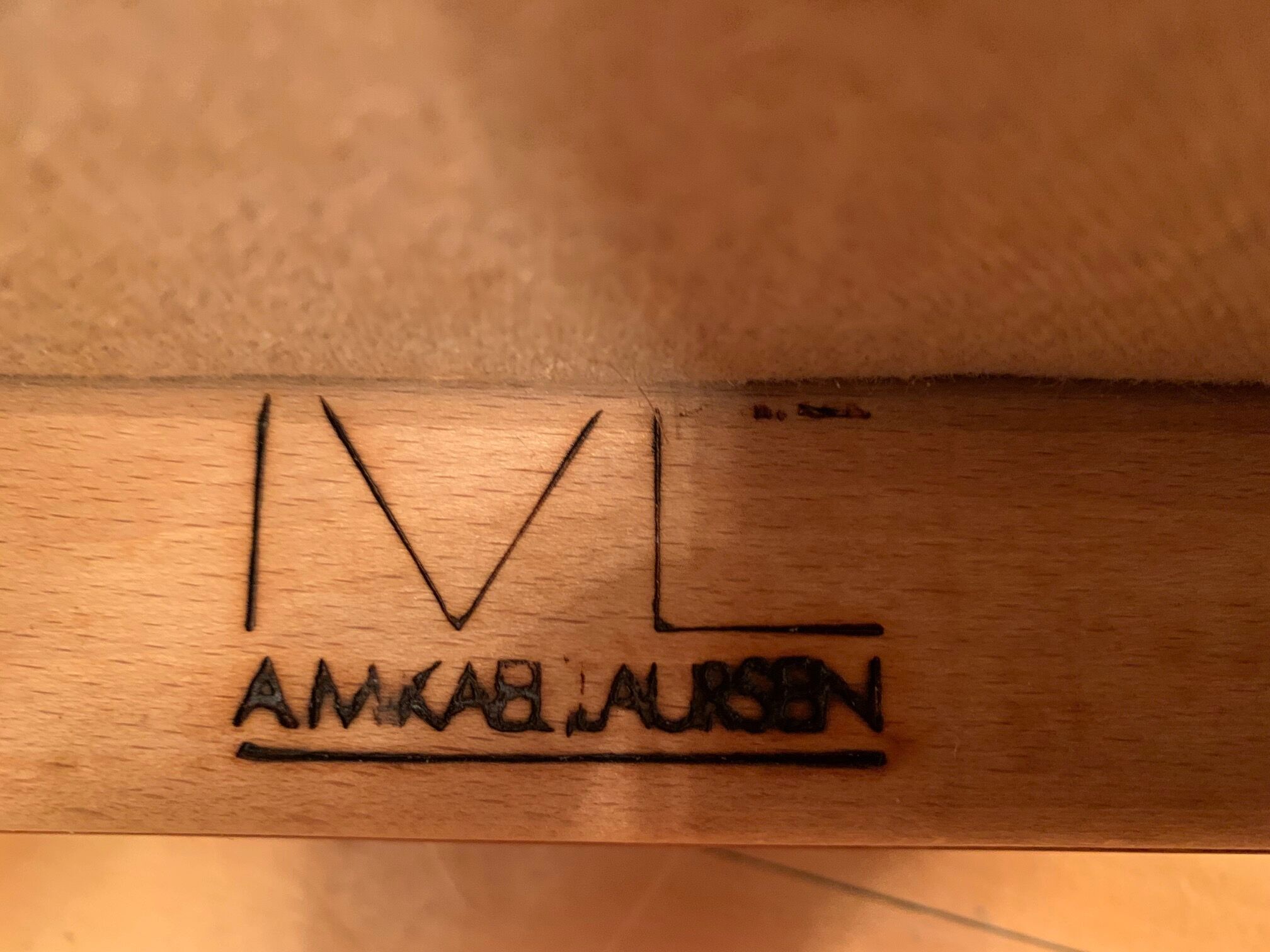 Armchair by A. Mikael Laursen, Denmark, 1980s