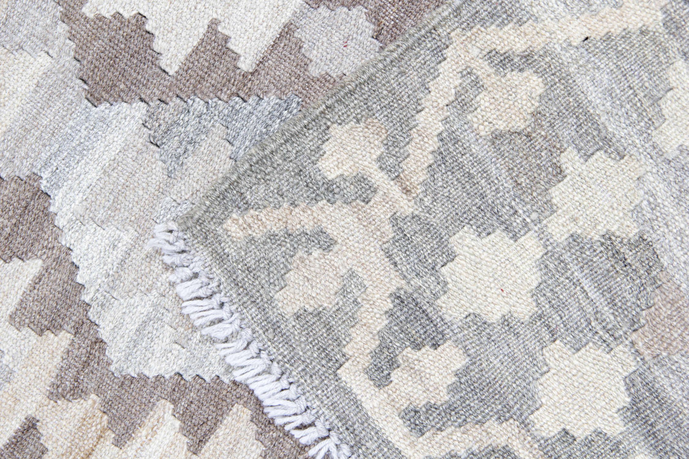 Traditional Afghan Kilim Area Rug 79x123cm
