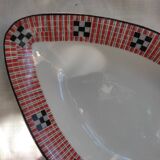 2 raviers in porcelain art deco