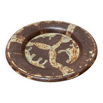 Mid-century studio pottery bowl from Visby, Denmark, 1960s.