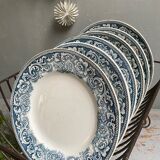 6 Terre de Fer flat plates, St Amand