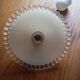 Opaline glass suspension ceiling light