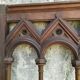 Boiserie claustra style gothique