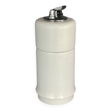 Nécessaire de fumeur en céramique blanche par Revelli, Italie 1970