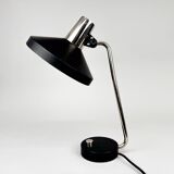 Lampe de table réglable en chrome et métal du milieu du siècle, années 1970