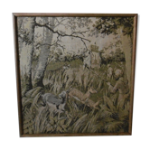 Ancient tapestry