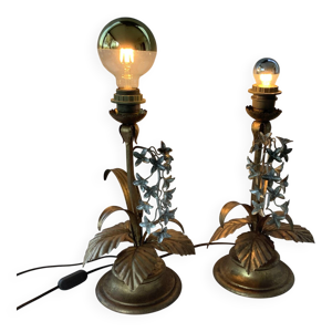 Paire lampes attribuées - hans kogl