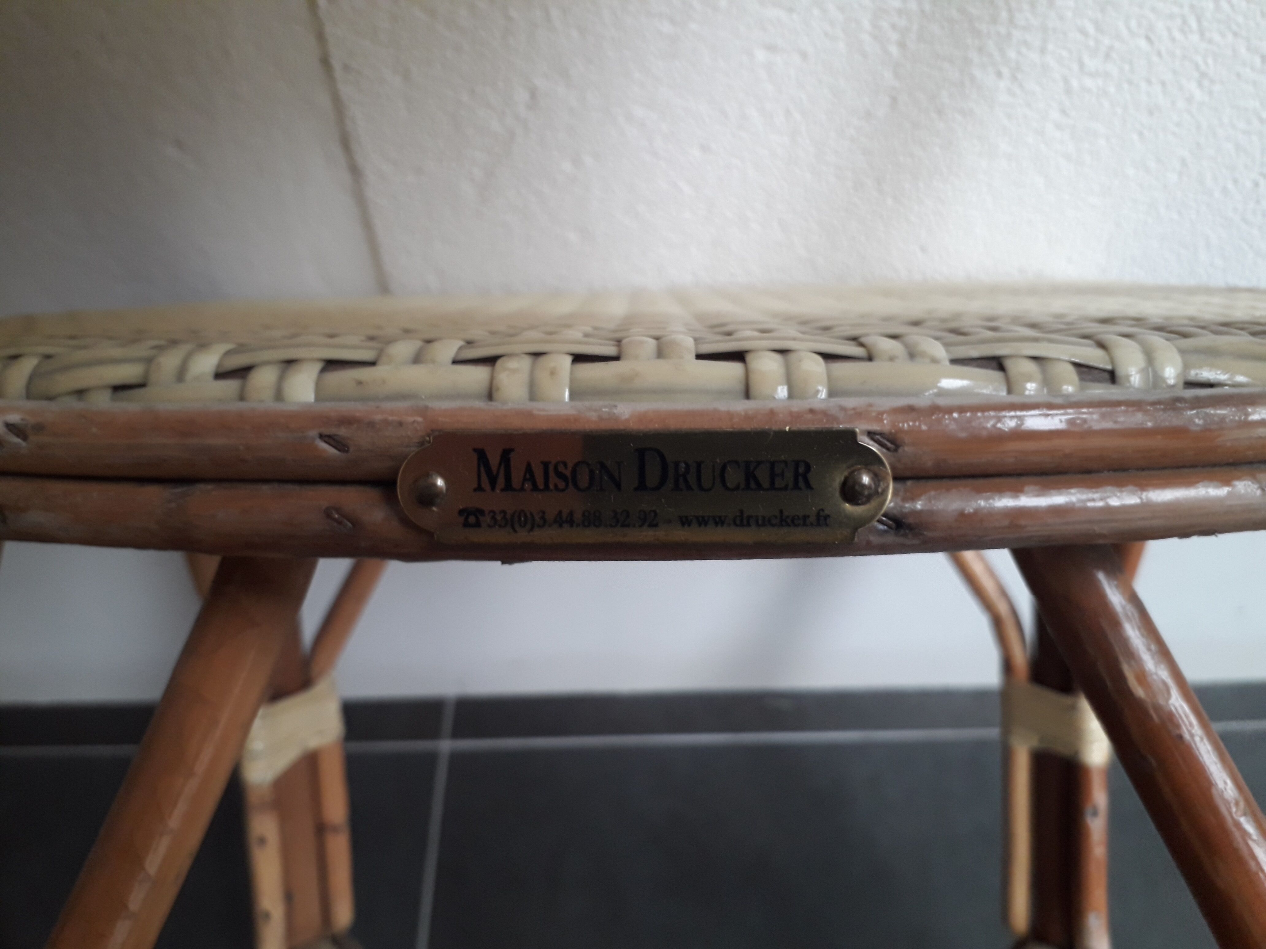 Drucker bistro chairs