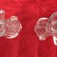 Lot de 2 soliflores Daum