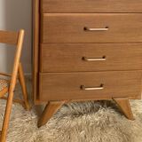 Vintage dresser feet compass