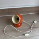 Eyeball Magnet Table Lamp – Orange & Chrome Metal (1970s)
