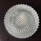 Plafonnier rond pointes de diamant / vintage années 60-70