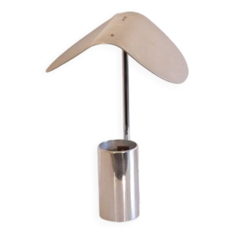 Swedish design lamp in chromed metal by Bergbom 1970