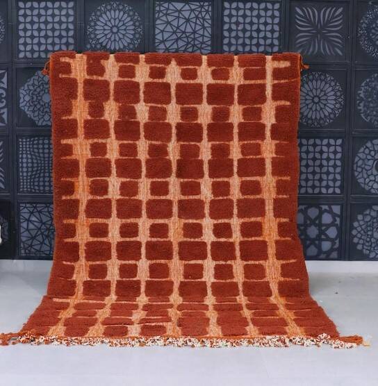 Beni Ourain Rug - Moroccan wool rug 150/250cm