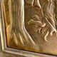 Gilded trumeau in the Louis XVI style with curious decorations.