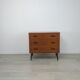 Commode scandinave années 60 teck vintage pieds compas