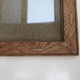 Art deco framing for 152 x 380 mm subject