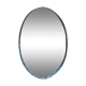 Oval beveled mirror  16x30cm