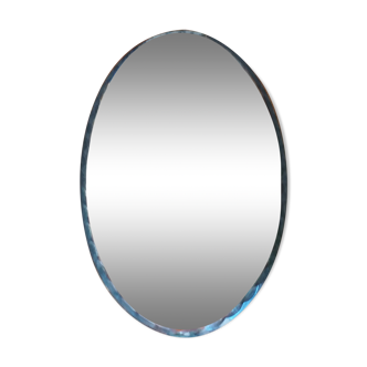 Oval beveled mirror  16x30cm