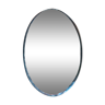 Miroir biseauté oval 16x30cm