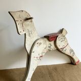 Old toy, wooden horse