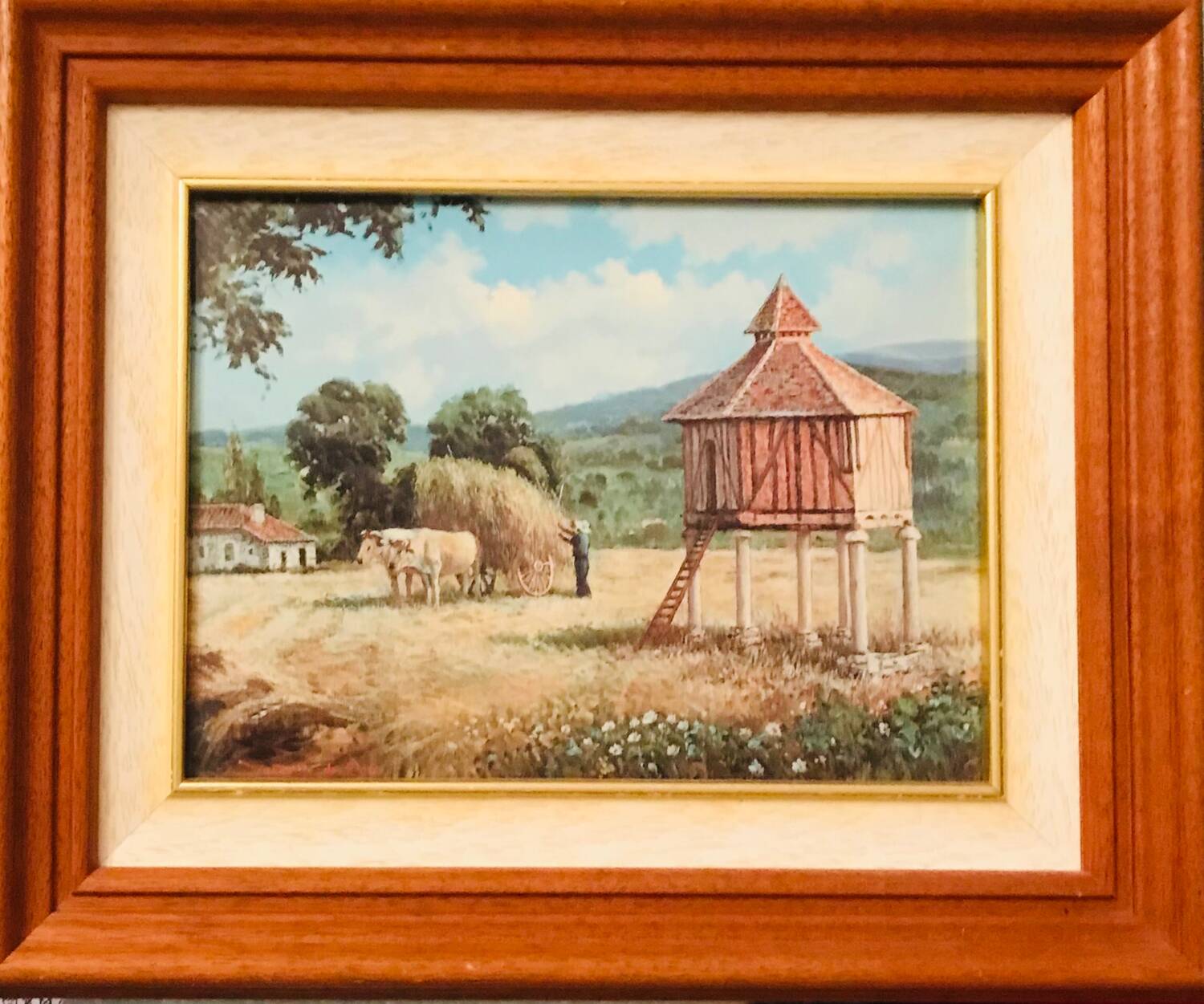 Mogliani France Painting Picture Reproduction