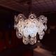 Sciolari chandelier with Murano glass lenses, 1960s/1970s