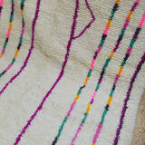 Colorful moroccan berber carpet 297 x 194 cm