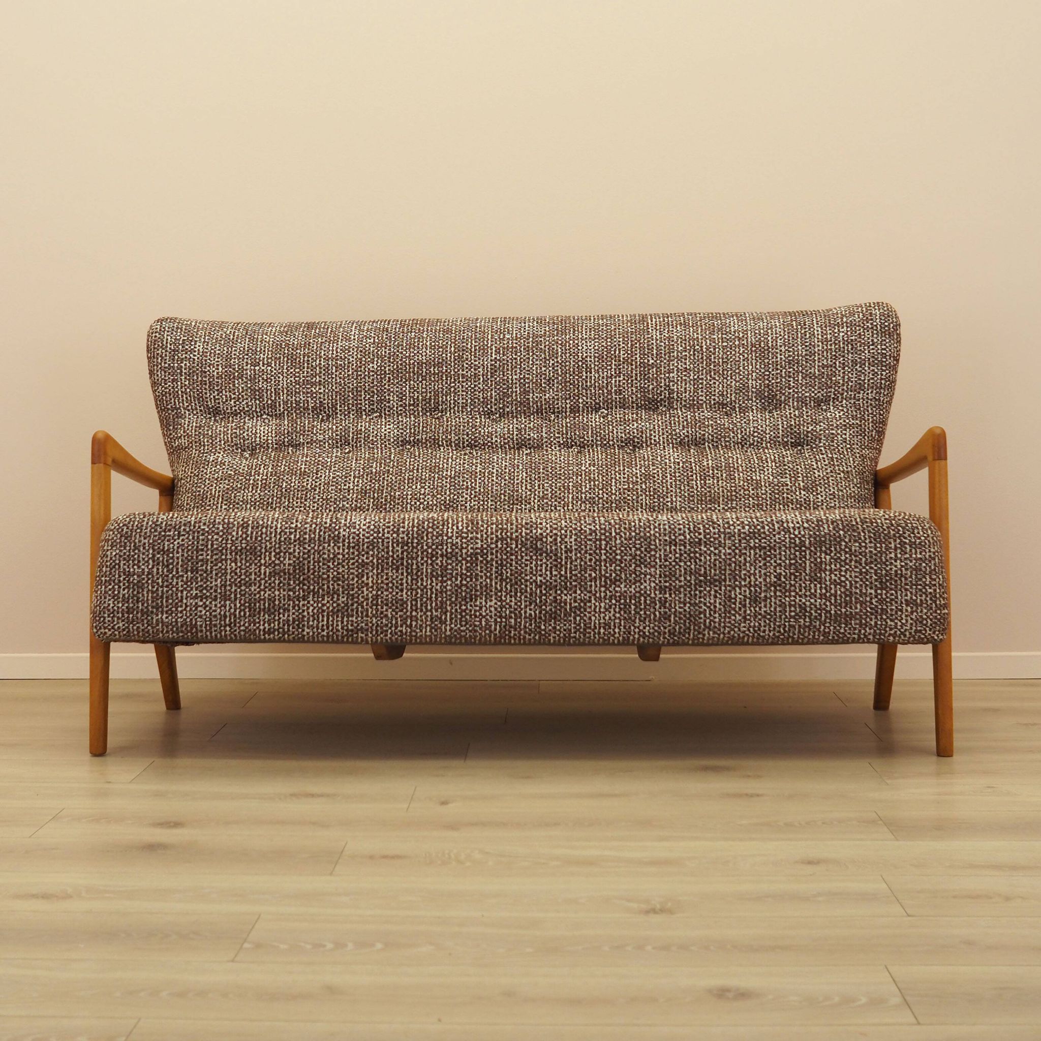 Beech sofa, Danish design, 1960s, manufacturer: Fritz Hansen