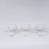 Antique vintage porcelain wall hooks