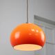 Rare Orange Jolly Pendant Lamp by Luigi Massoni for Guzzini, 1970s