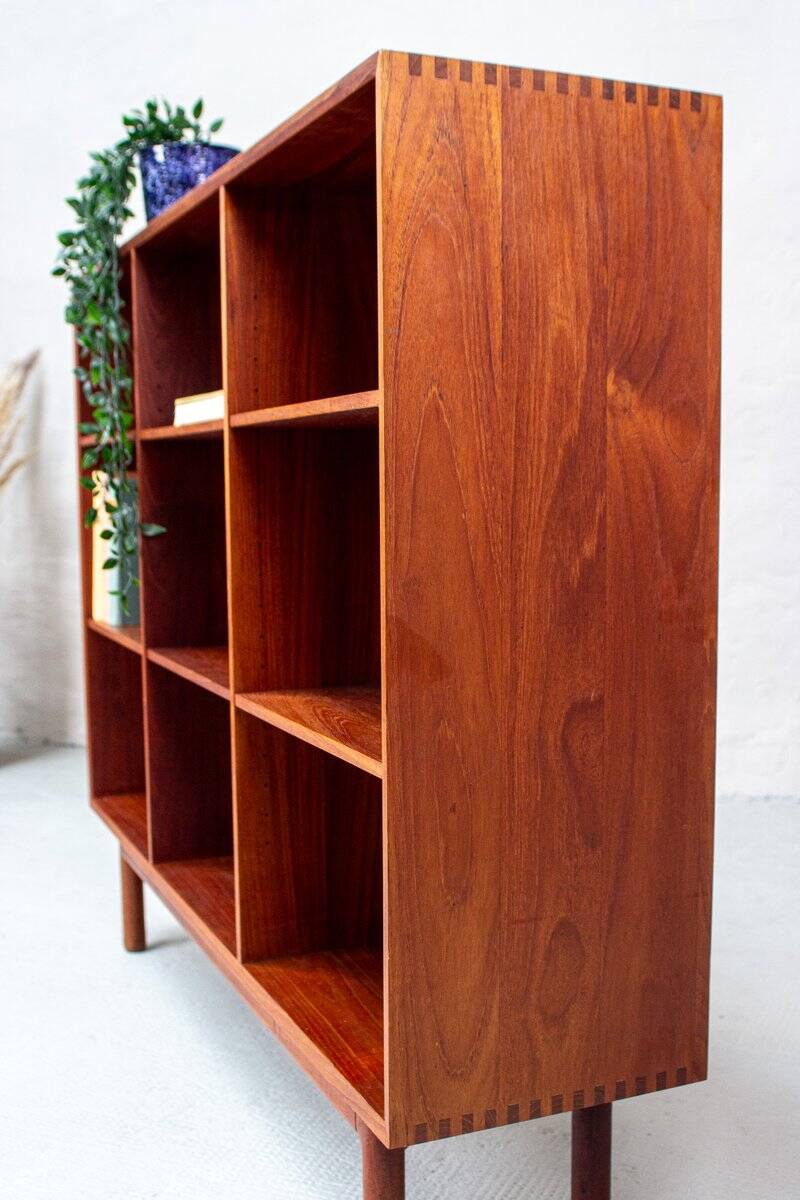 Vintage Teak Bookcase by Peter Hvidt, Denmark, 1960s